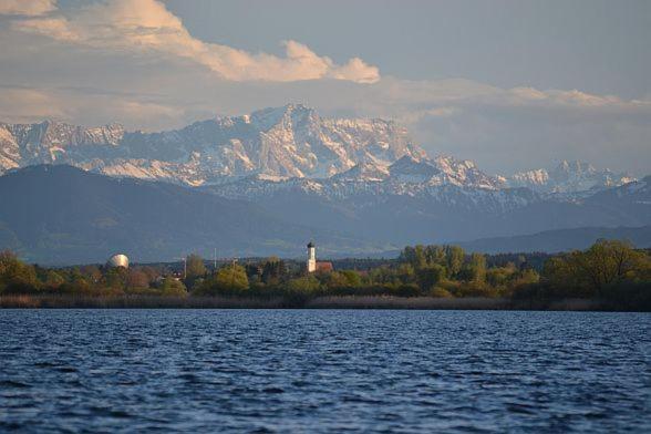 Seenswert - Vegane Pension Und Ferienwohnungen Am Ammersee Pähl Esterno foto