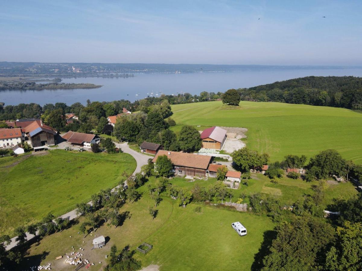 Seenswert - Vegane Pension Und Ferienwohnungen Am Ammersee Pähl Esterno foto